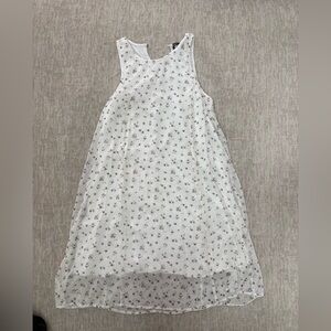 A&F White Floral Dress